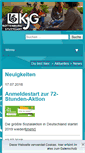 Mobile Screenshot of kjg-drache.de